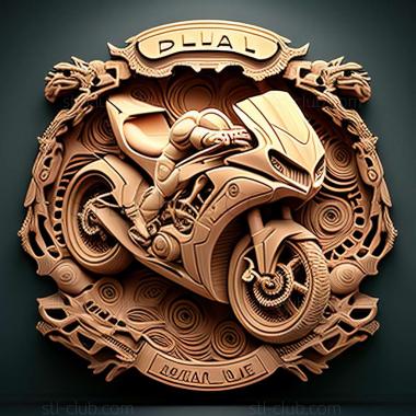 3D модель Ducati Panigale V4 (STL)